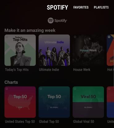 Apps integrated with spotify premium